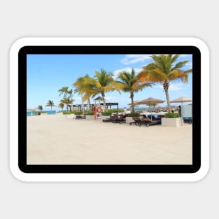 Palm Trees on Vacation in Montego Bay Sticker